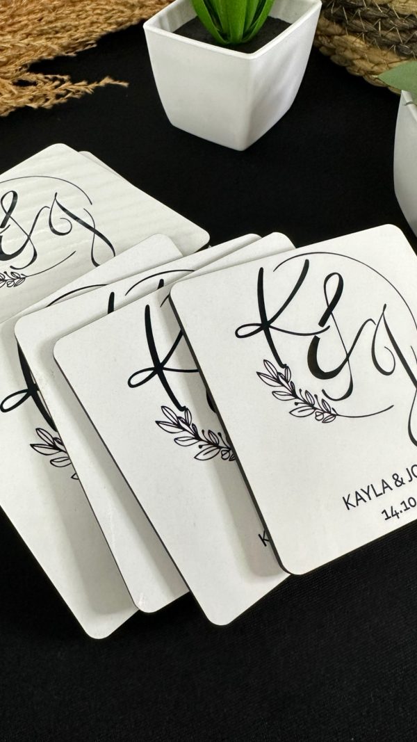 MDF Coaster 10x10cm - Image 2