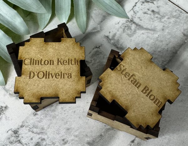 MDF Cufflinks - Image 3