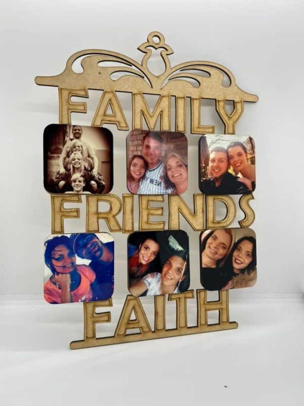 Family, Friends, Faith Photo Display Kit