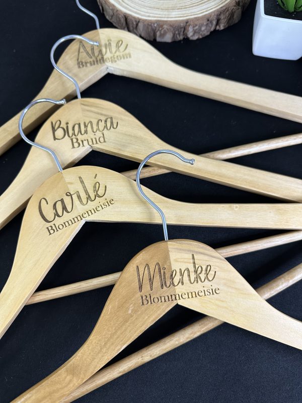 Engraved Bridal Hanger