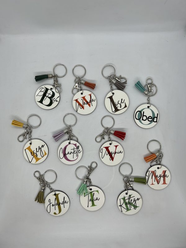 MDF Printed Keyring - Image 3