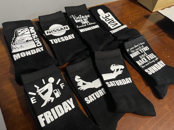 Polyester Socks (Black) - Image 3