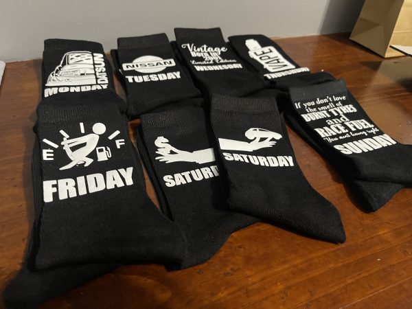 Polyester Socks (Black) - Image 6