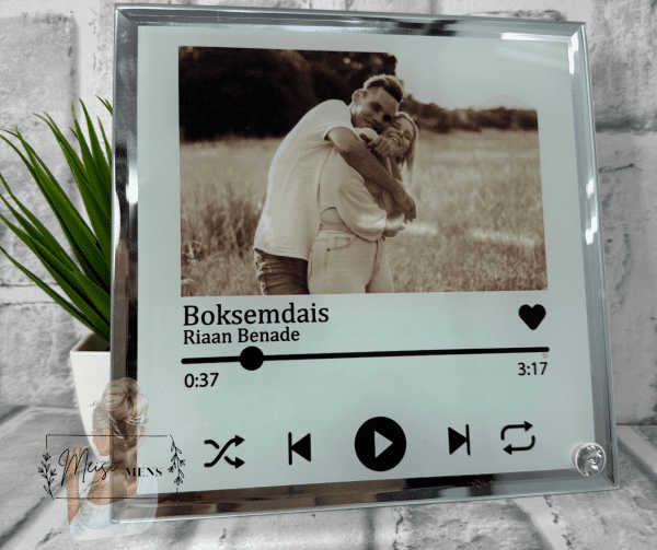 Glass Photo Display