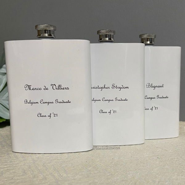 8oz Metal Hip Flask (230ml) - Image 2