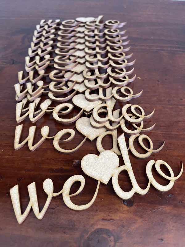 MDF Cut Out Names