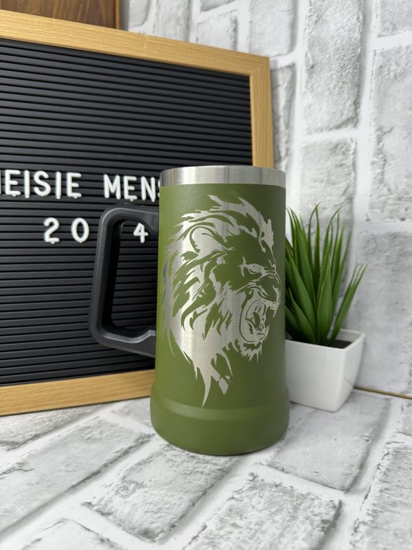 23oz German Engrave Beer Mug (680ml) - Image 3