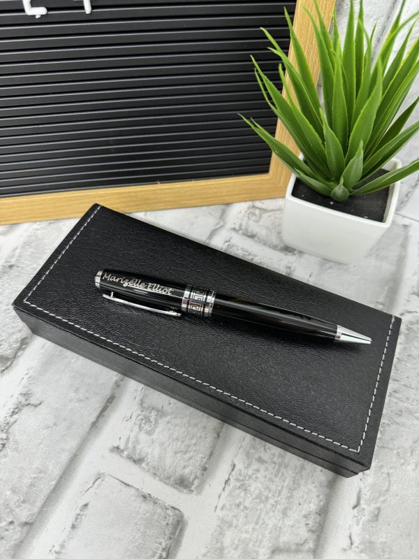 Engraved Pen Hurricane Black - Image 8