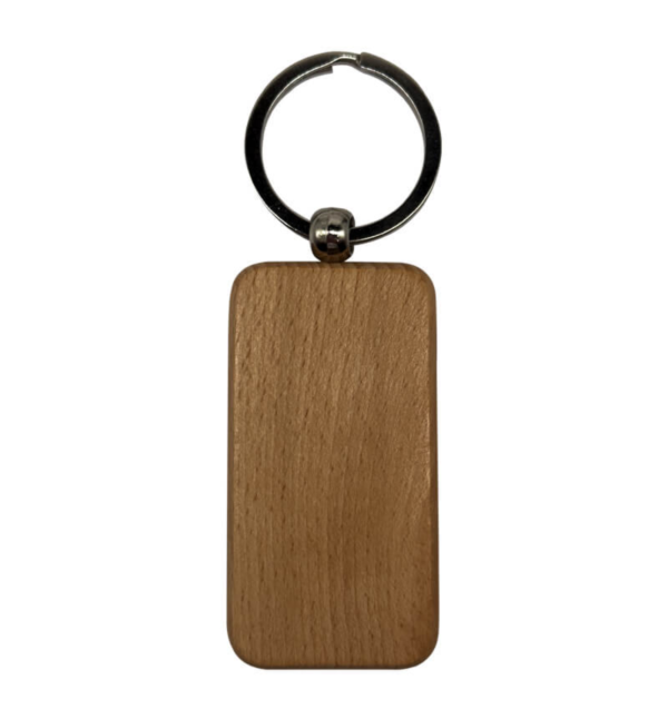 Wood keyring - Image 2