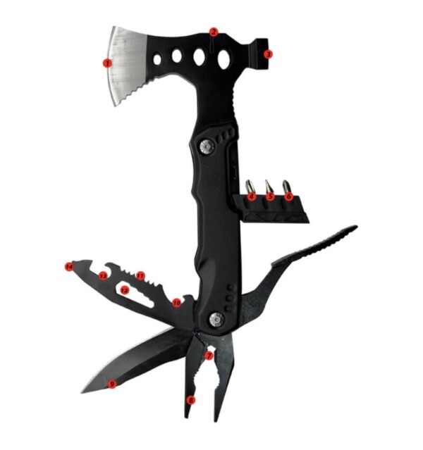 Pro Multi-Tool 18 functions with neoprene bag - Image 12