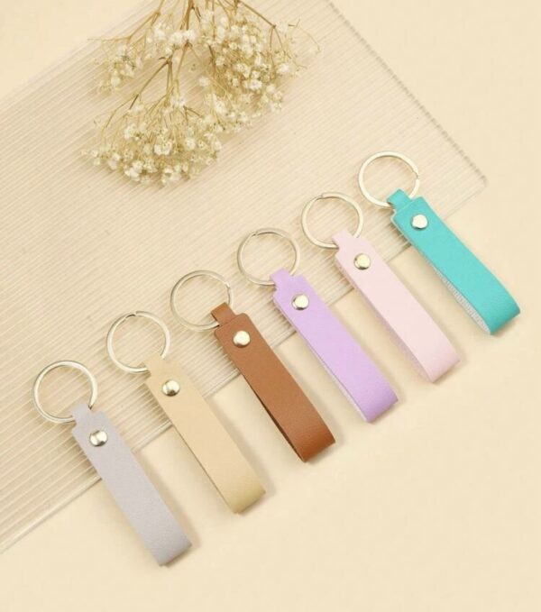 Minimalist Studded Keychain