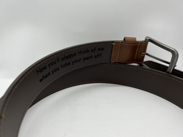 Men's Leather Belt - Image 7