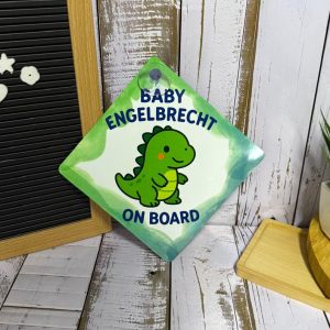 Aluminium Baby on Board