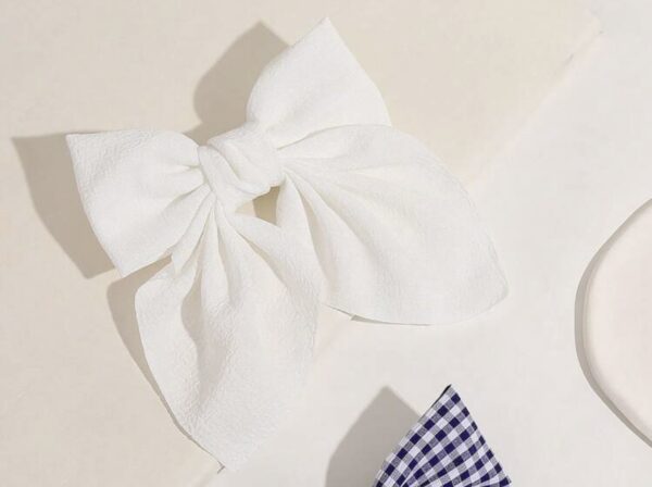 Ditsy Bow Hair Clip - Image 4