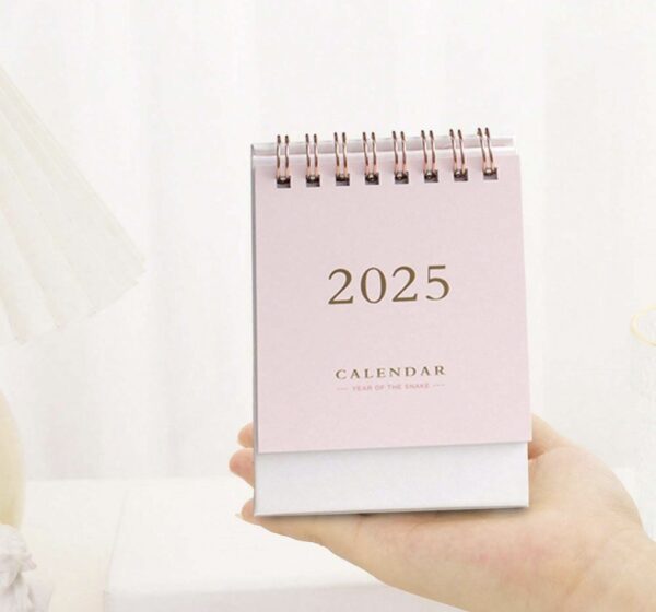 Mini Desk Calendar 2025