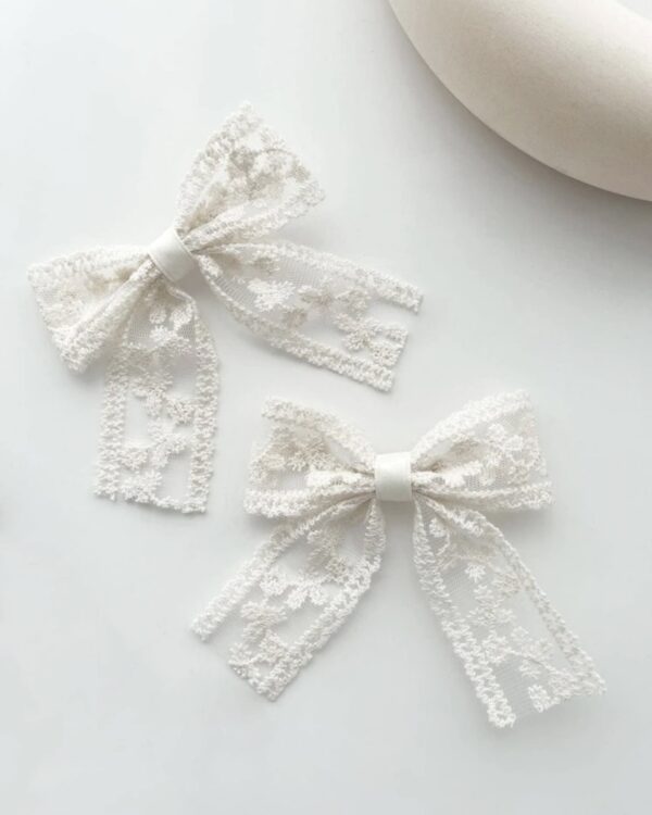 Summer Forest Lace Bow