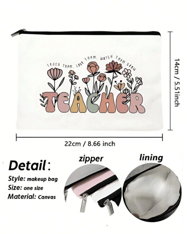 Teacher Pencil/Make-up  Bag - Image 2