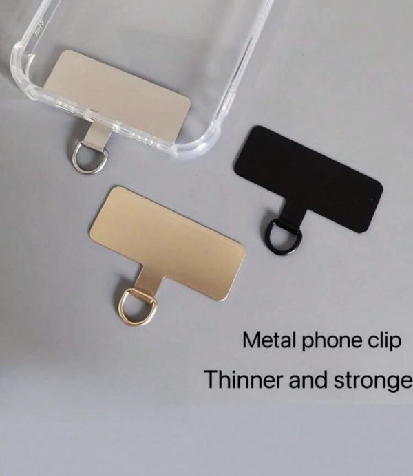 Universal Thin Metal Lanyard Patch