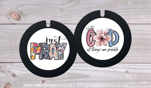 Printed License Disk Holder
