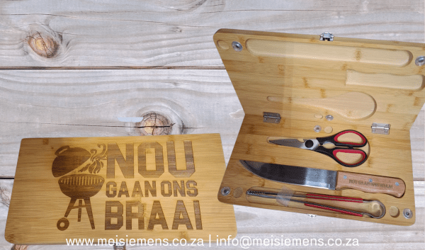 Bamboo BBQ set