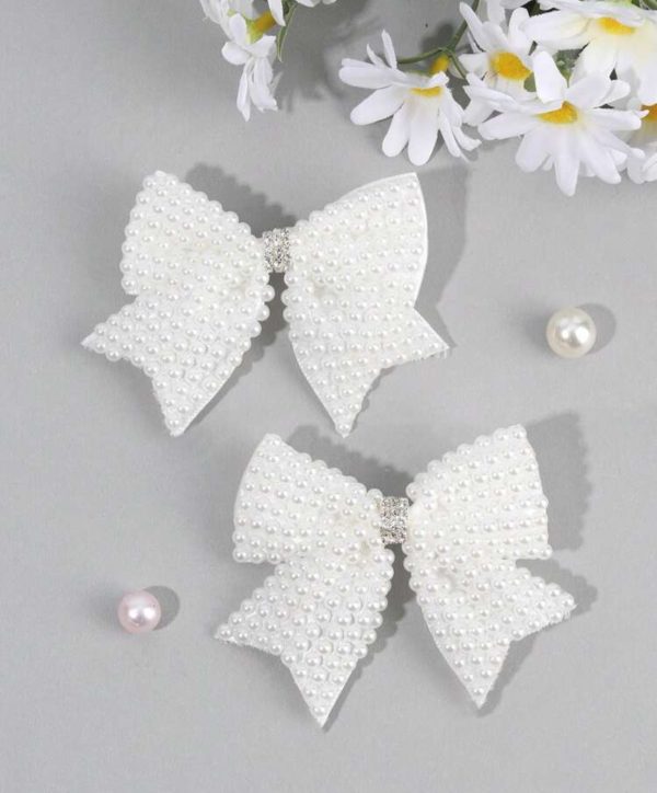 Pearl Hair Bow