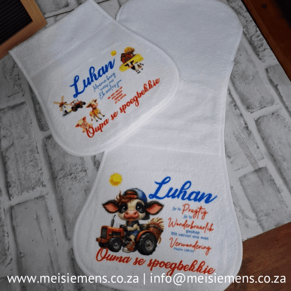 Baby Burp Cloth - Image 2