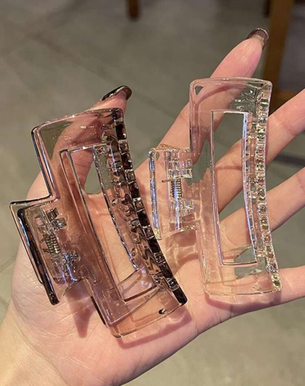 Transparent Hair Clip