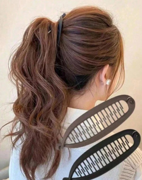 Fish Tail Hair Claw Clip