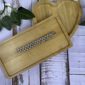 Link Bracelet Silver & Gold