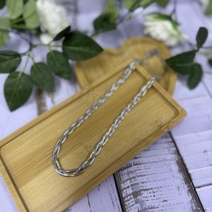 Rope Necklace Silver & Gold