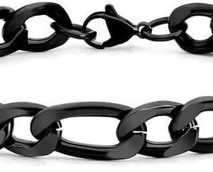 Figaro Bracelet Black