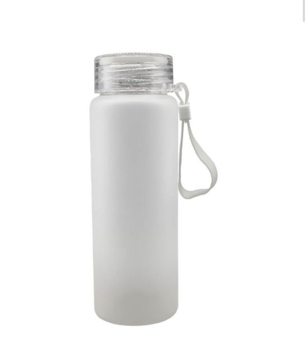 Frosted Glass Bottle (500ml) - Image 2