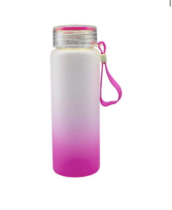 Frosted Glass Bottle (500ml) - Image 6