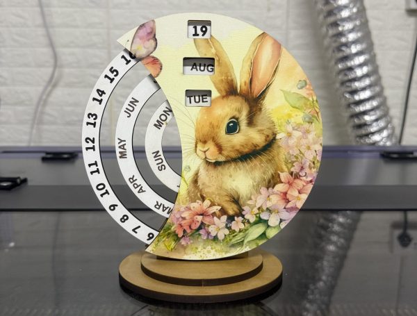 3D Trophy Calendar Wheel