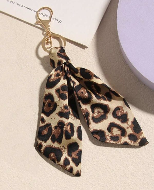 Satin Twisted Keychain