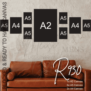 9 Piece Mega Canvas Combo