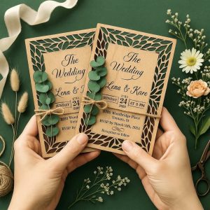 Wedding Invitation - MDF
