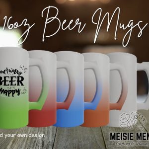 16oz Frosted Beer Mug (470ml)