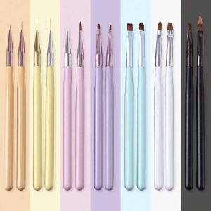 14pc Nail Art Brush Set