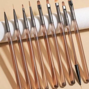 9pc UV Gel Brush Set