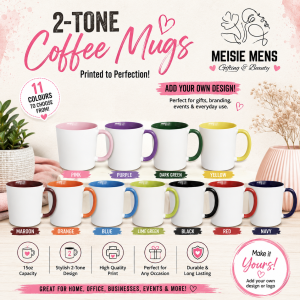 2-Tone 11oz Coffee Mug
