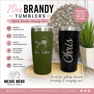 20oz Brandy Tumbler