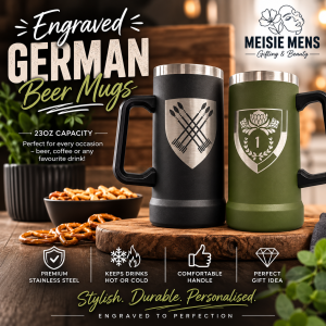 23oz German Engrave Beer Mug (680ml)