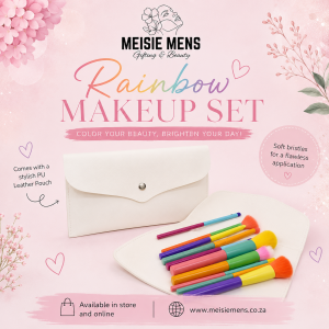 Rainbow Makeup Brush Set