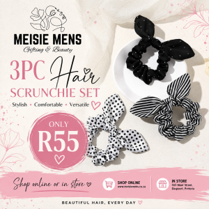 3pc Hair Scrunchies