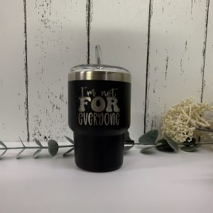 3oz Black Shooter Glass