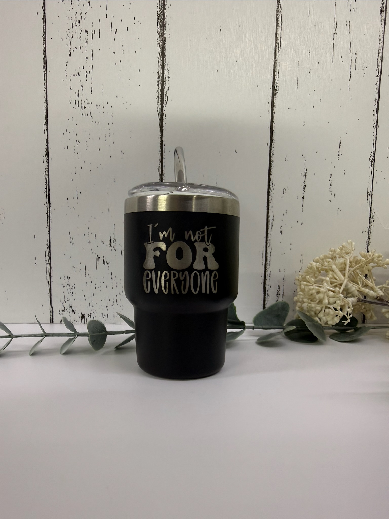 3oz Black Shooter Glass