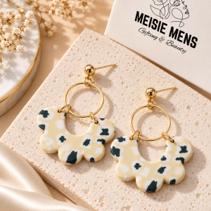 Boho Beige Earrings