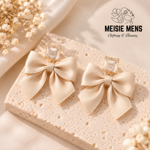 Champaign Bow Earrings
