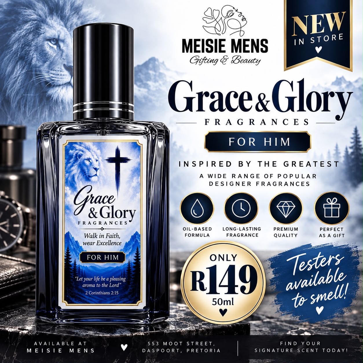 Grace & Glory Perfume - MALE